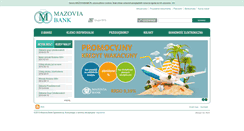 Desktop Screenshot of mazoviabank.pl