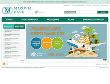 Tablet Screenshot of mazoviabank.pl